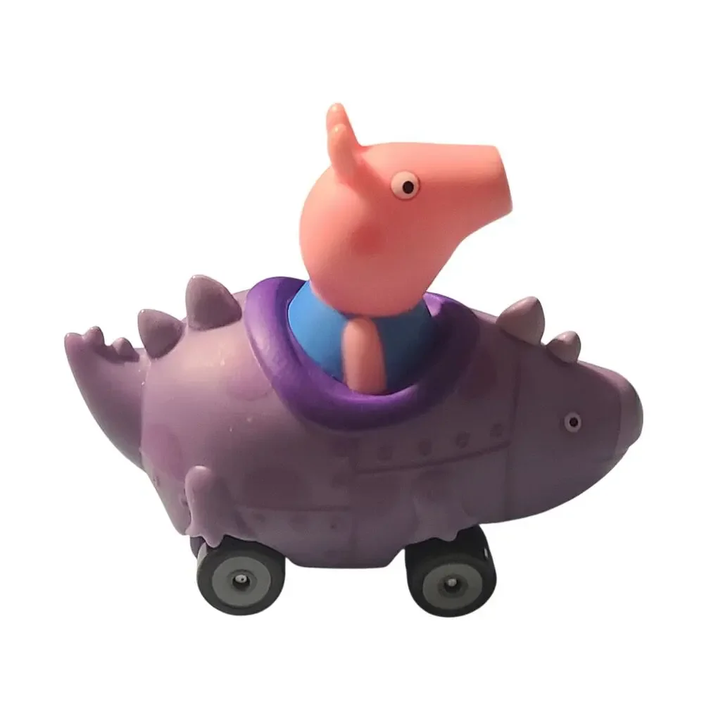 PEPPA PIG MINI 3.5 INCH BUGGY GEORGE PIG PURPLE DINOSAUR